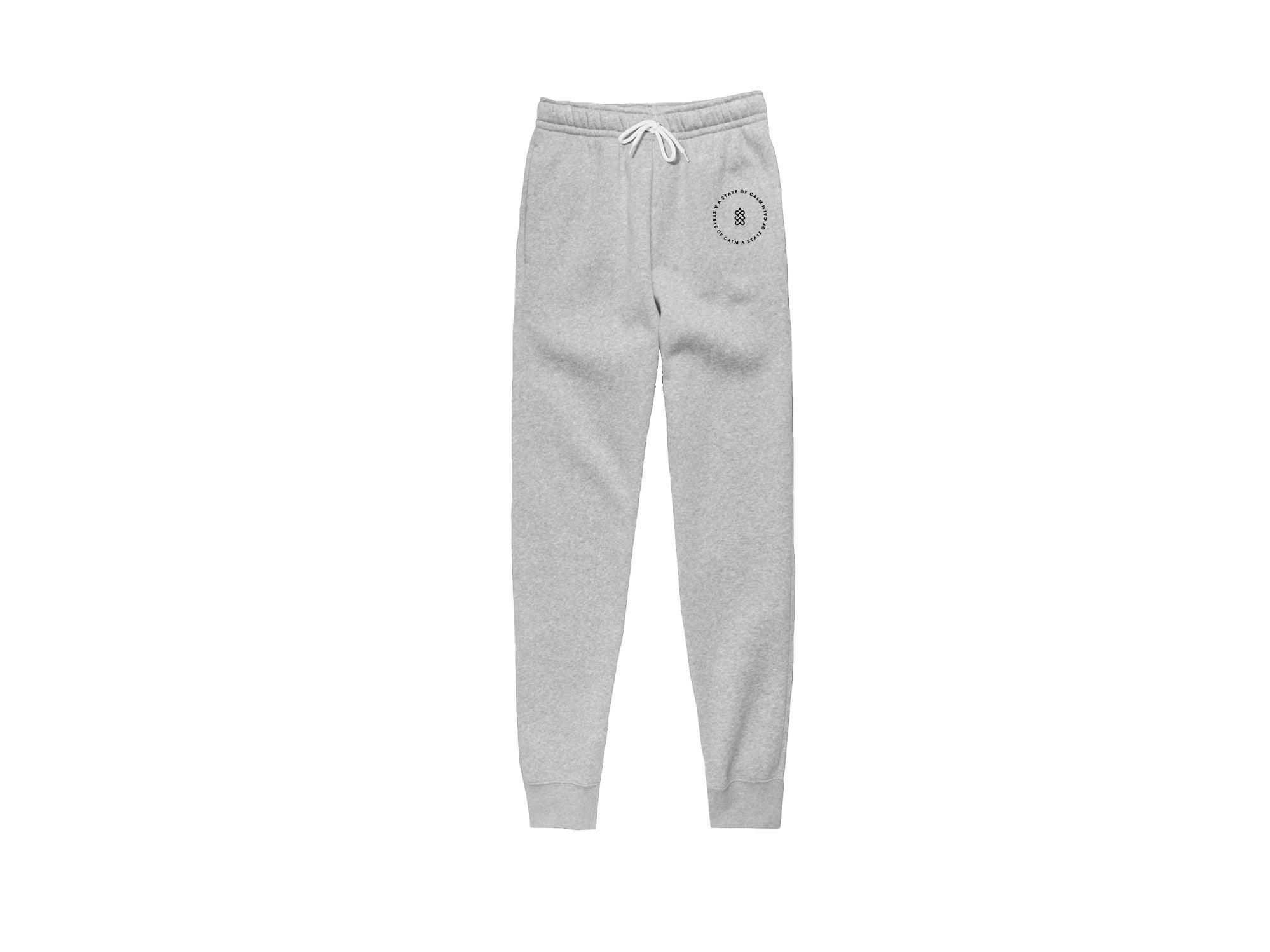 
  
  BLACK STATE OF CALM COZY JOGGER BOTTOMS Unisex
  
